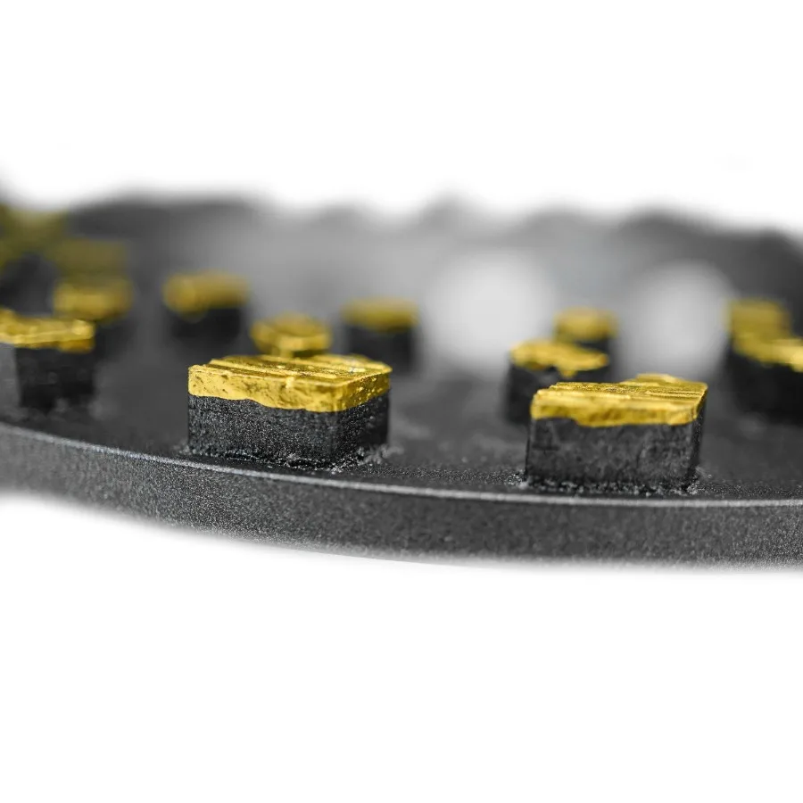 Megatron Disco diamantato da 7" per rimozione molatura a tazza diamantata per qualsiasi vernice per calcestruzzo, colla epossidica e mastice con CDB New Techlogy Megatro