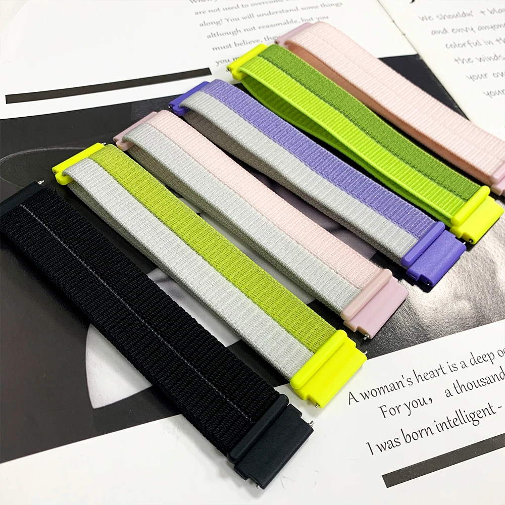 20mm 22mm Nylon Sports Strap For COROS PACE 4 3 2 Pro Adjustable Soft Bracelet For APEX 2 Pro 4 42mm 46mm Breathable Watchbands