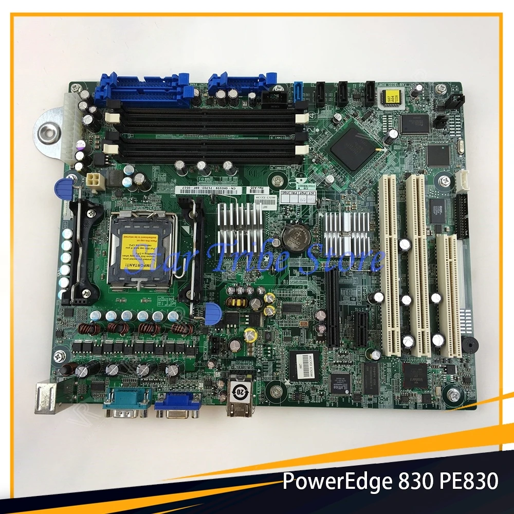 Mainboard PowerEdge 830 PE830 D9240 HJ159 0HJ159 Without Iron Plate Motherboard