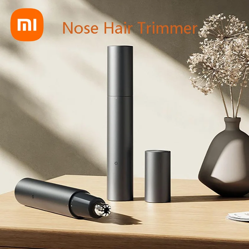 Xiaomi Mijia Portable Electric Nose Hair Trimmer Nose Ears Hair Eyebrow Trimmer for Men Rechargeable Painless Clippers