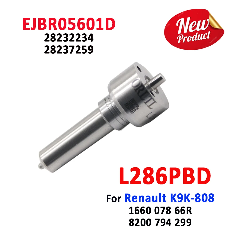 ORLTL L286PBD Diesel Fuel Nozzle L 286 PBD For Renault 28237259 EJBR05601D 28232234 166000897R 166007866R 8200794299 H8200827965