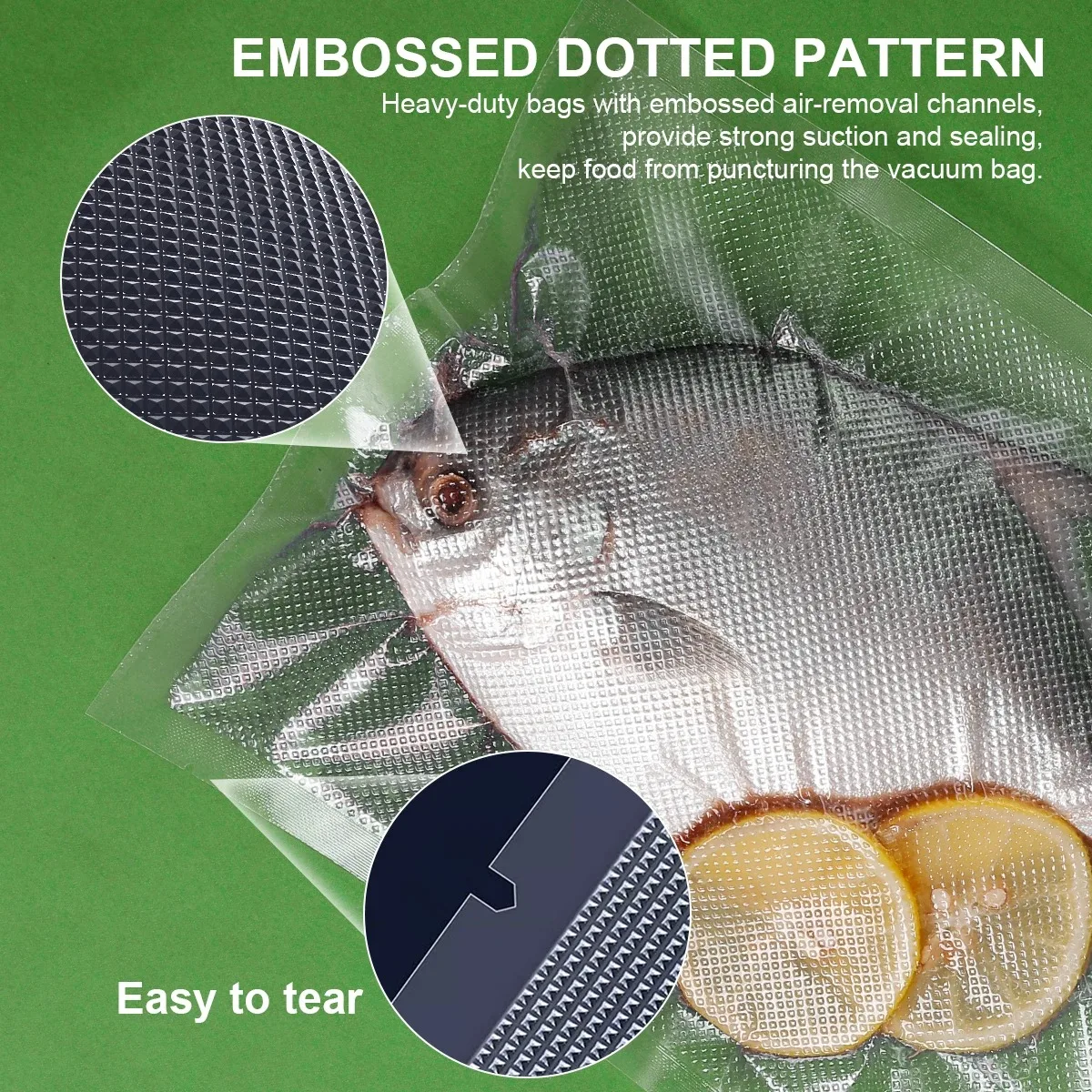 Bolsas para sellado al vacío,  - Food Storage Vacuum Bags reseña y precio
