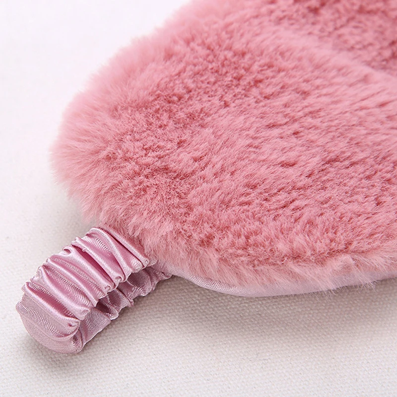 New Sleeping Mask Sleeping Blindfold Soft Plush Eye Masks Cute Love Cloud Eye Cover Plush Mask Eyepatch Nap