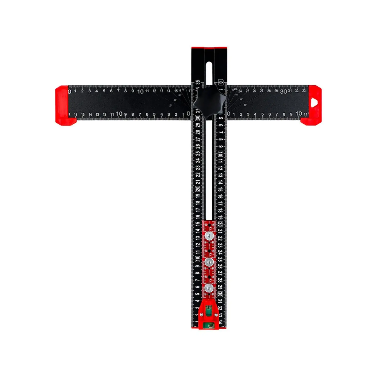 T-Style (angle ruler) Angle Ruler Adjustable Carpentry Ruler with Positioning