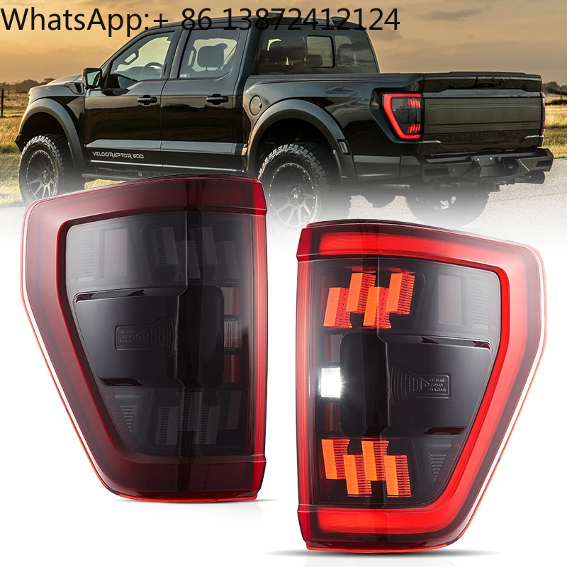 

VLAND LED Tail Lights Assembly Rear Lamp 2021-2023 Taillights Factory Car Accessories Back Lights for Ford F150 F 150