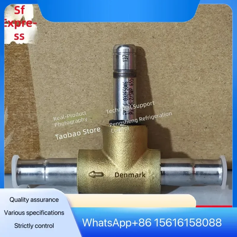 EVU6 032F5046 Danfoss New Original Solenoid Valve 032F8801 Compatible Coil 042N7651 Industrial Automation Refrigeration Parts