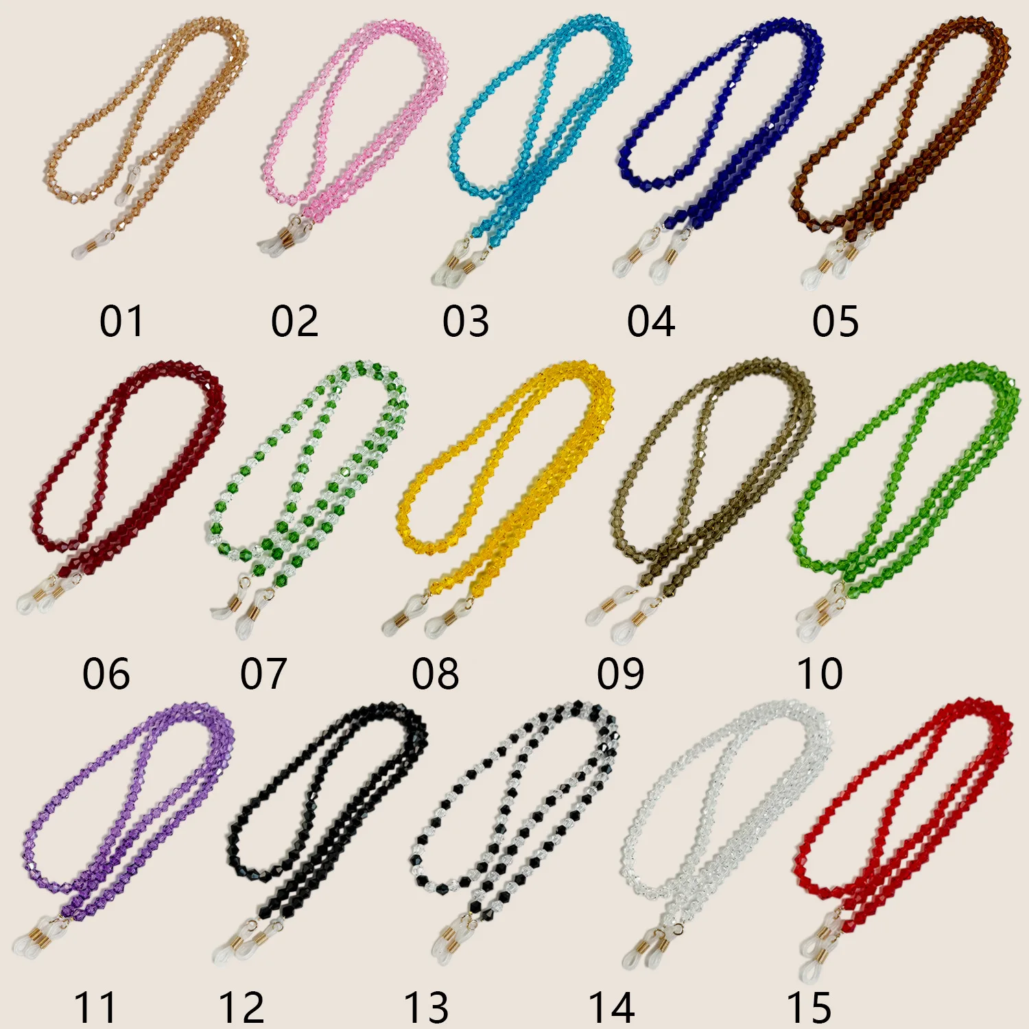 Handgemaakte kristallen glazen - Sunglass Retainer Cord recensie en prijs