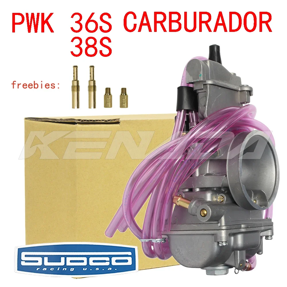 

Pwk S Ag Pwk36s Pwk38s Short Body Quad Vent Airstriker Carburetor Carb For Kawasaki Kx250 Ktm 200 Xc-W (Exc) Husqvarna 125sx