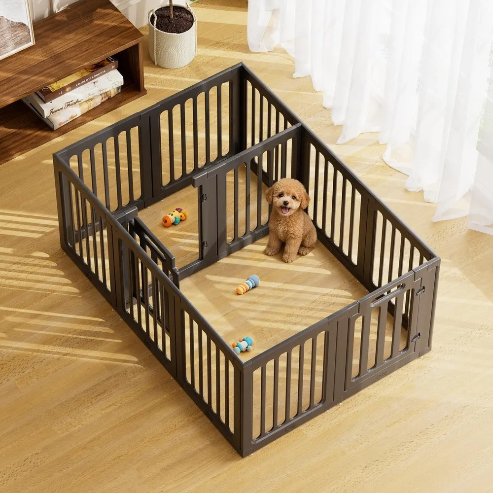 Cozy Picket Dog Playpen Indoor Deco Pen 24