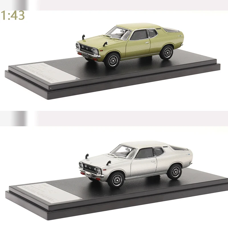 

1:43 Hi Story for Nissan Cherry F2 COUPE GX 1974 Resin Car Model Vehicles High End Car Toys Model Collection Decoration Gift