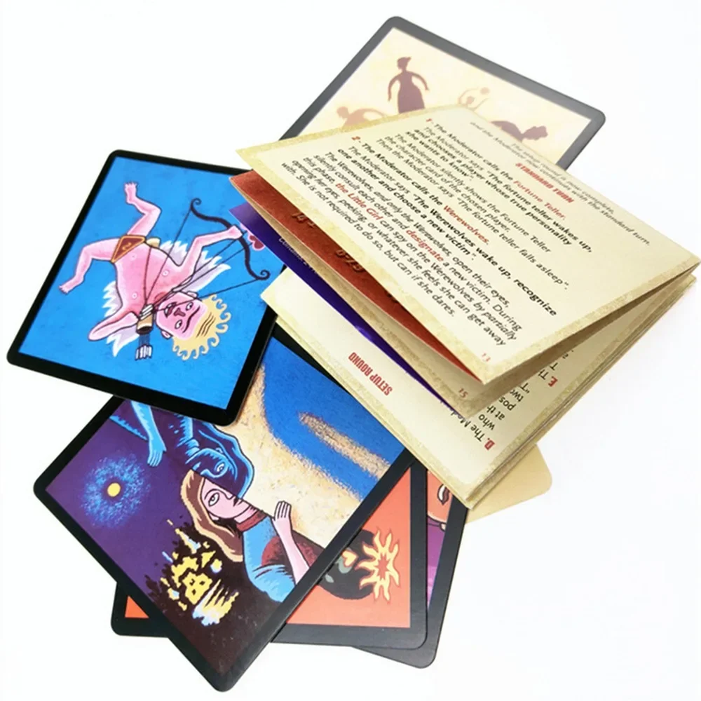 Werewolf Killing Game Board Game Card Wolf Card Poker 3-10 People Party Entertainment