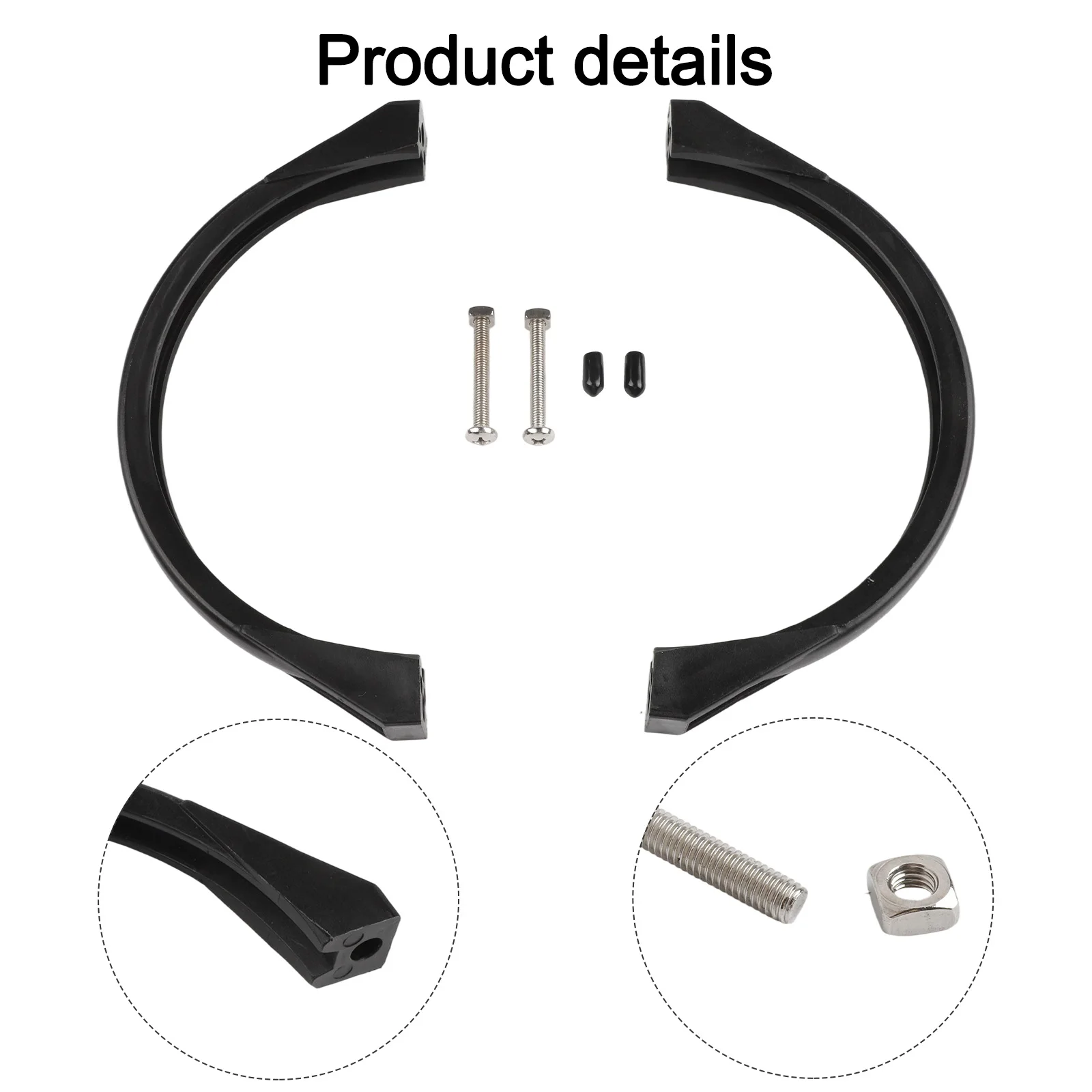 Pool Sand Filter Flange Valve Clamp Chemical-resistant Clamp Easy Installation Lightweight Design Protective Packaging