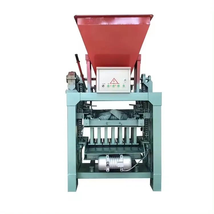 Automatic clay soil interlocking brick making machine press ecological bricks compressed earth blocks machines