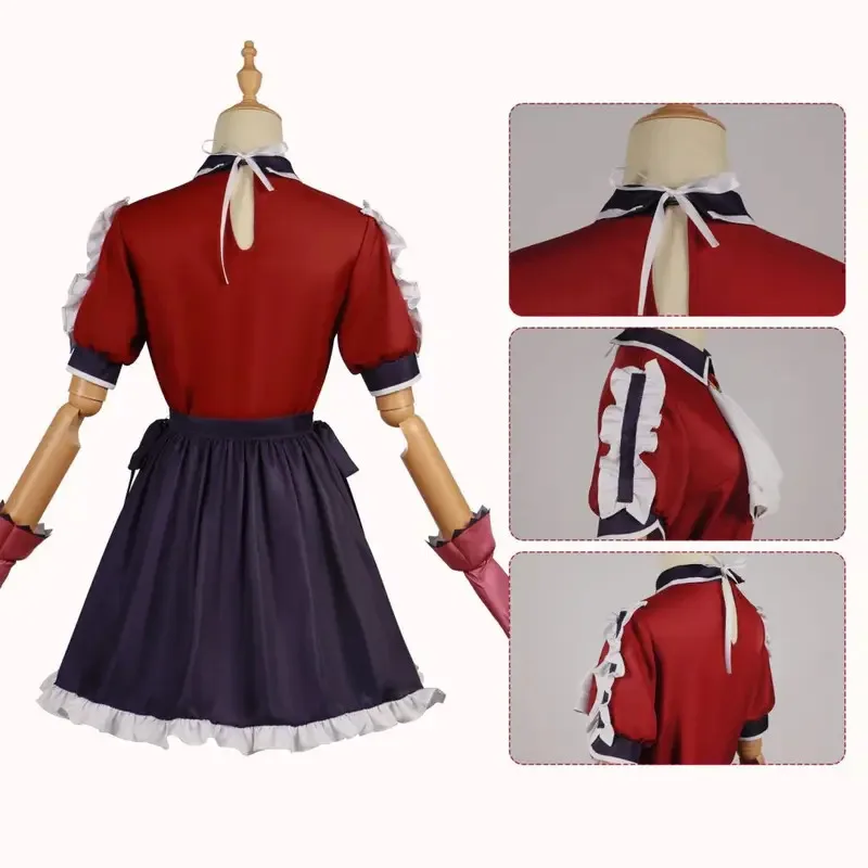 Anime Arima Kana OSHI NO KO Cosplay Costume Stage Performance Clothes Halloween Carnival Party Role Play Outfit for Women Girls