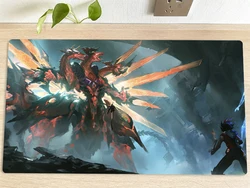 YuGiOh Table Playmat Galaxy-Eyes Prime Photon Dragon TCG CCG Mat Trading Card Game Mat Mouse Pad Gaming Play Mat Mousepad Bag