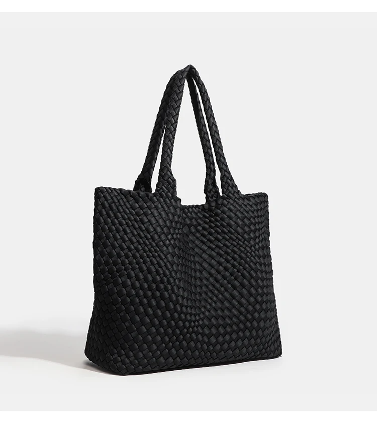 Hochwertige Handgewebte Nylon-Schultertasche mit Großer Kapazität für Damen, Hochwertiges Design, Luxuriöse Verarbeitung, Modische Damenhandtasche – Detail 20