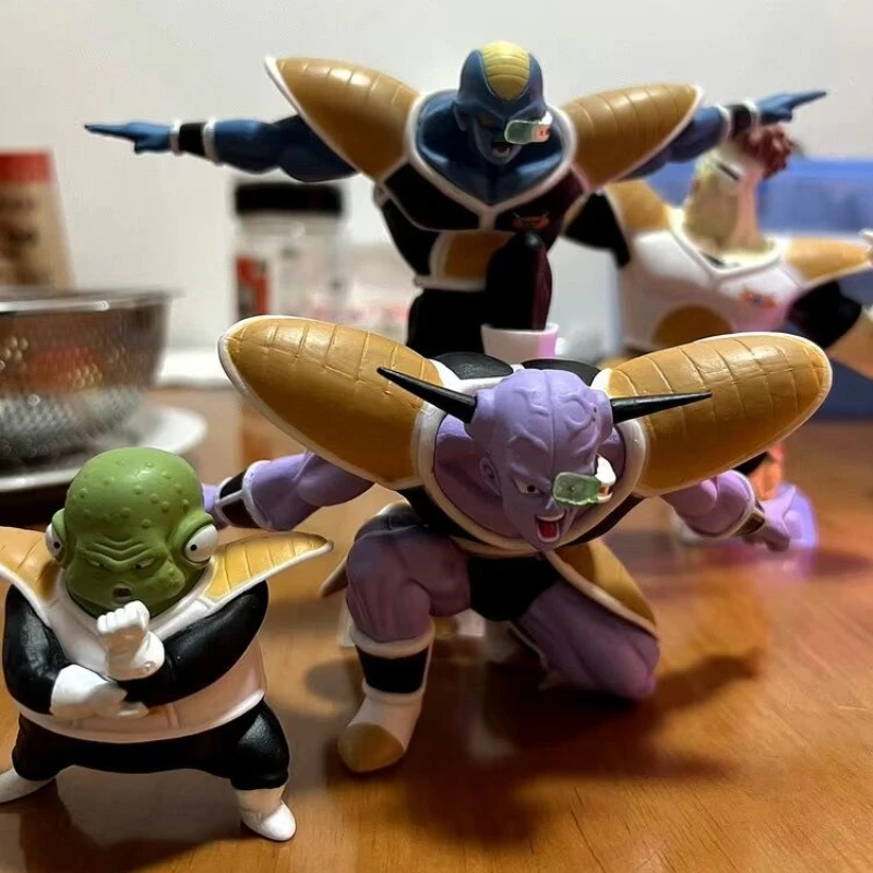 5pcs Dragon Ball Figure Ginyu Force Jeice Ginyu Guldo Recoom Burter Action Pvc Amine Collection Model Toys For Children Gifts