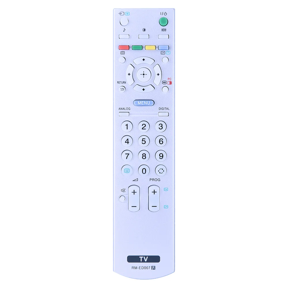 Replacement RM-ED007 Remote Control Compatible with Sony Bravia TV GA005 ED014 RM-ED006 ED005 GA008 RM-ED008 ED005W