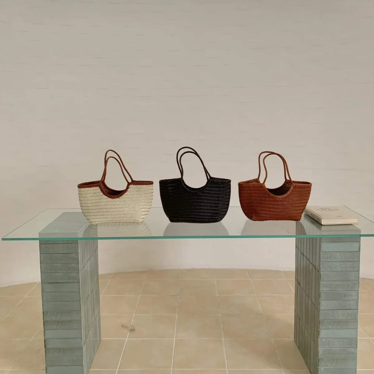 FIRMRANCH Exquisite High-end Pure Cowhide Hand-woven French Niche Handbag Tote Shoulder Bag Women's Genuine Leather Basket Purse