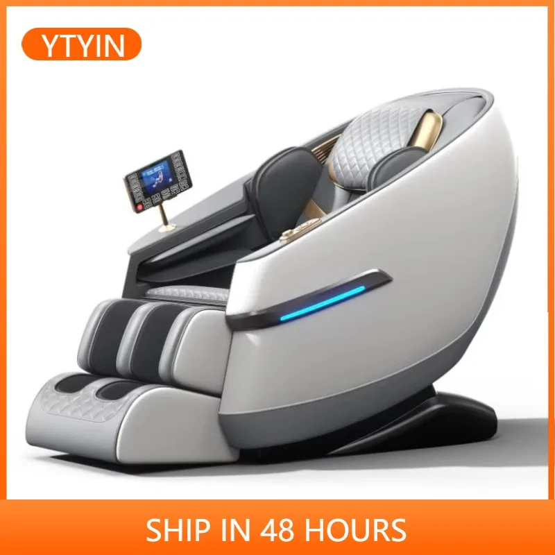 

YTYIN 2025 New Design AI Voice Control 8D Full Body Massage Chair with U Shape Heating Back and Calf Roller Hip Portable Chair