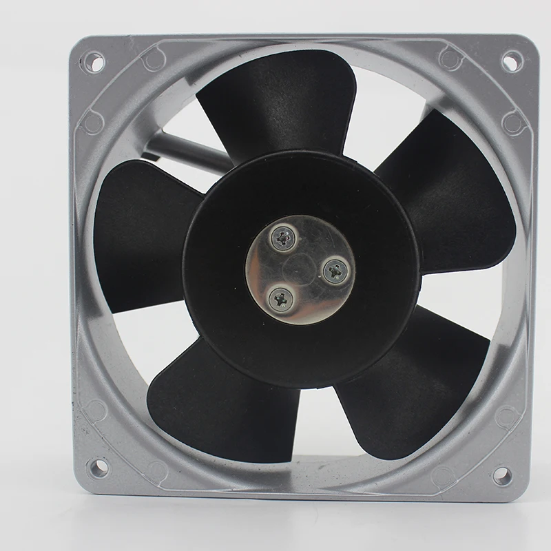 

120mm 12CM 4.72" AC 200V Industrial Case Cooling Fan,MU1238A-41B AC200V 13/14W 12038 120X120X38mm Metal Frame Cooler