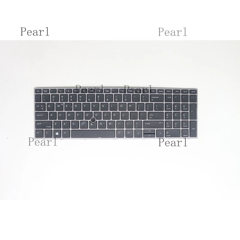 S  For HP ZBOOK 15 17 G5 with backlight pointing stick keyboard L12764-001