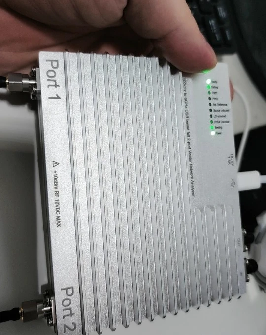 

2025 Model 6GHz Vector Network Analyzer | 100kHz-6GHz, Professional RF Testing Equipment