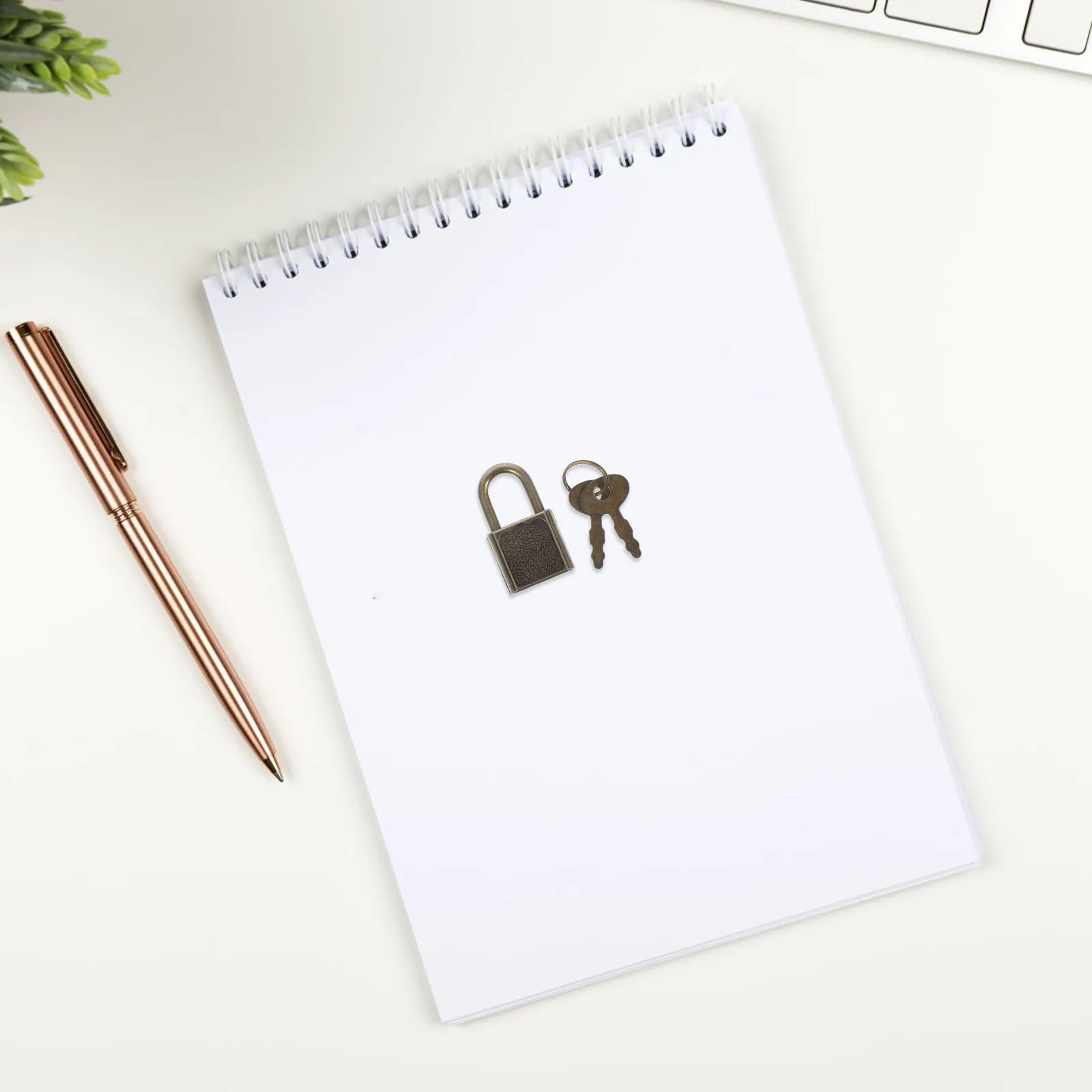 

10 pcs Cabinet Door Security Padlock Zinc Alloy Mini Lock for Diary Gym Storage Luggage Box Drawer Hardware Key