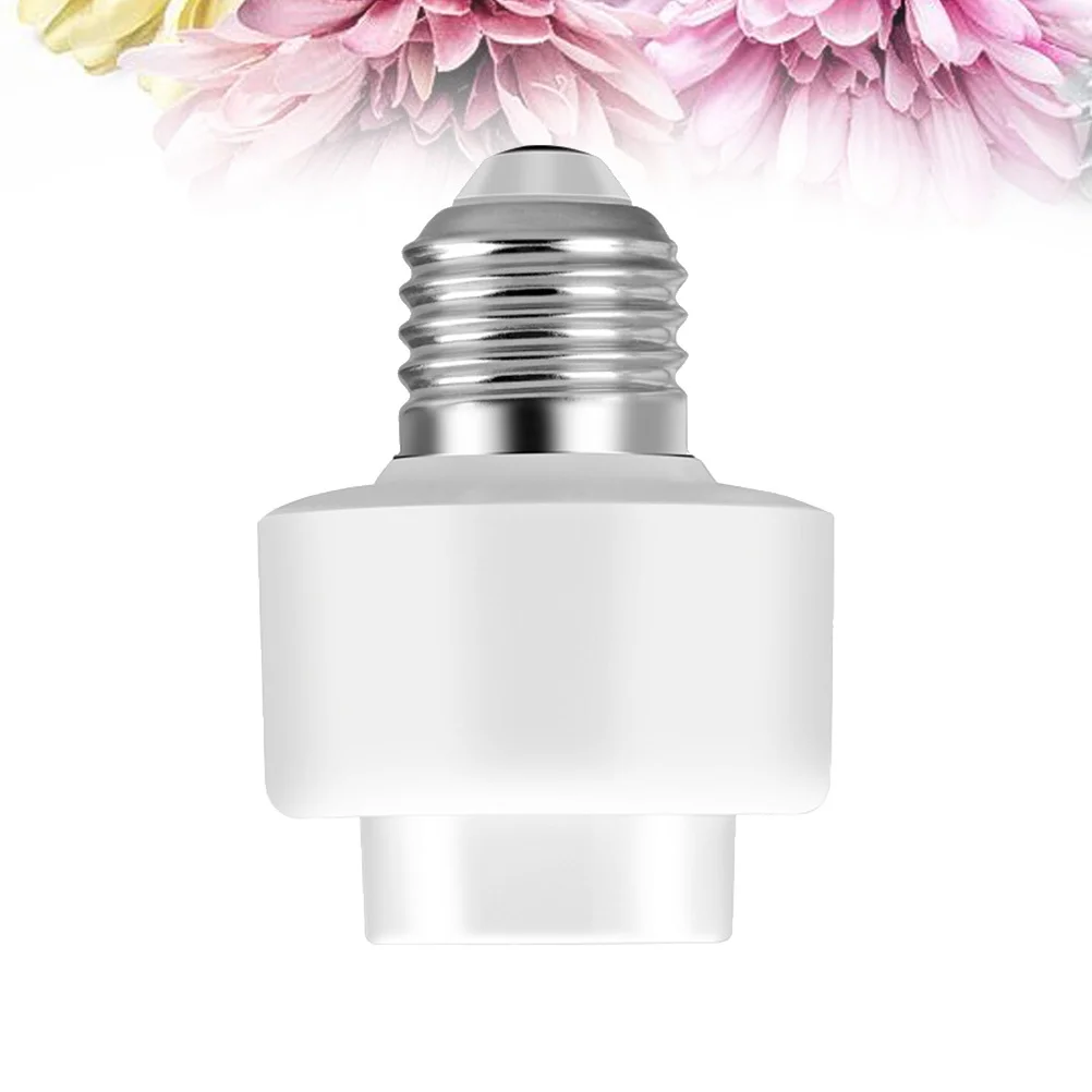 

100-240V Multifunction Light Holder Smart Control Timer Scenes App Control Fingertip Convenience White Lamp Holder