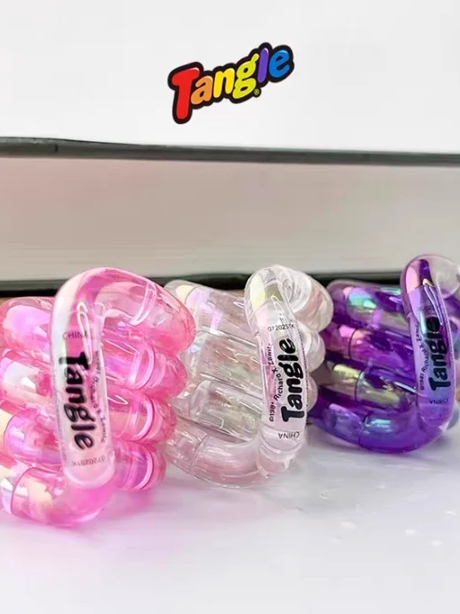 Tangle Gem Series Small Toy Stress Relief Toy for ADHD Concentration Training Portable Fun Plastic Toys for All Ages