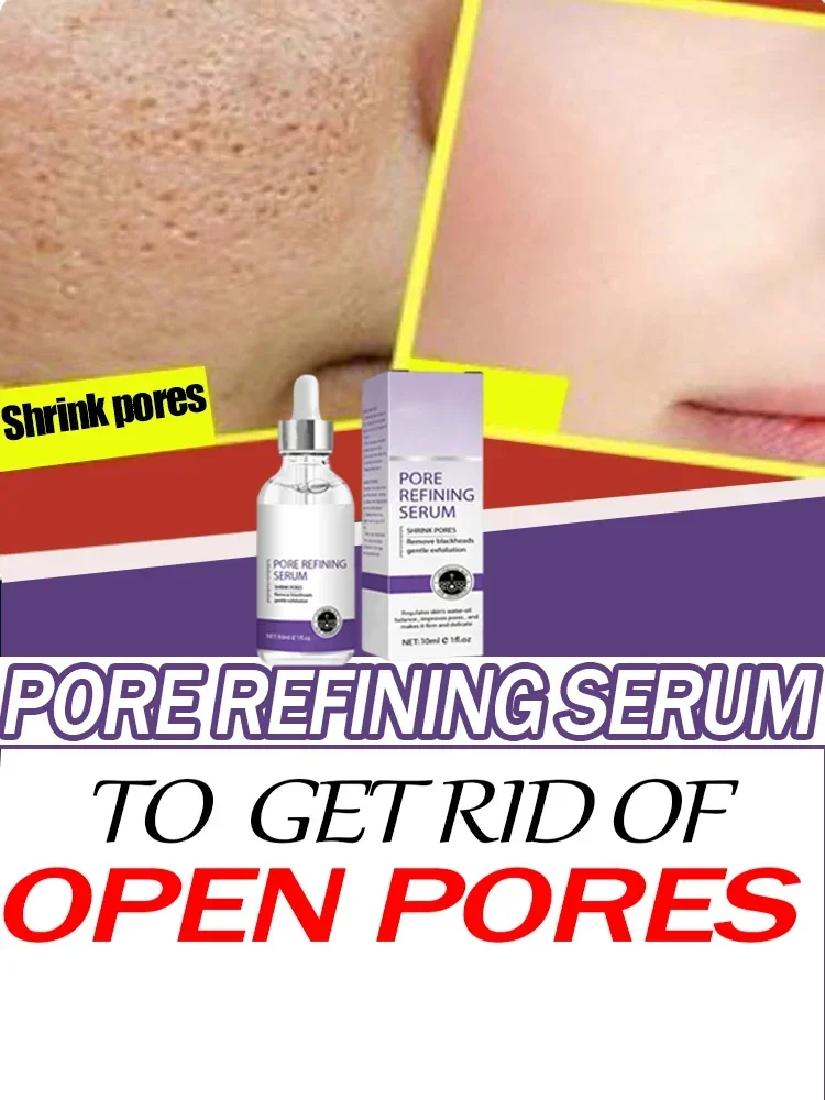 

Skin Texture | Pore Refining Resurfacing Powerful Pore Shrinking Serum for Tightening and Removing Large Pores on The Face