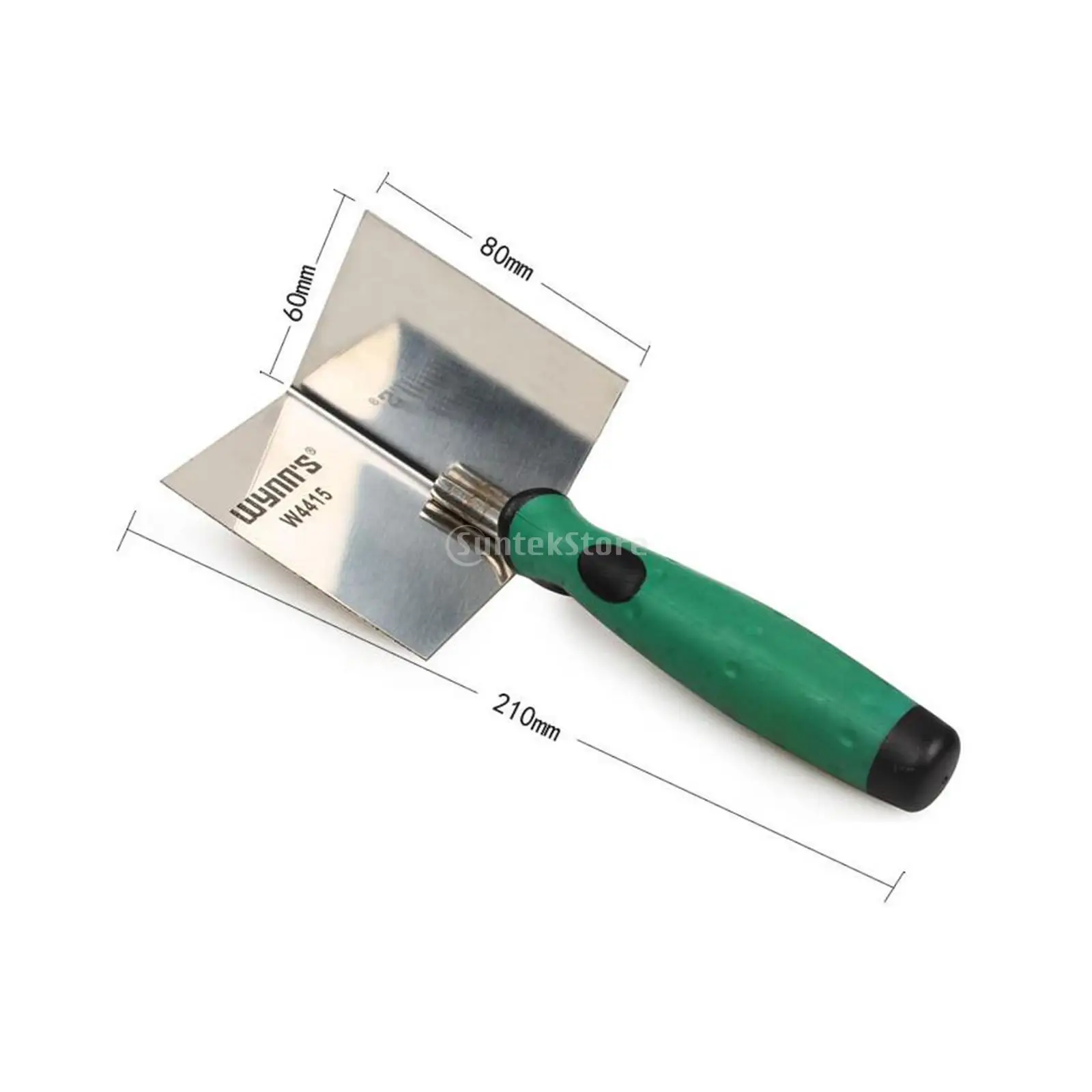 Stainless Steel Drywall Corner Tool Knife Flexes 90 Degree Corner Mudding Finish Tool Finishing Trowel Hand Tool