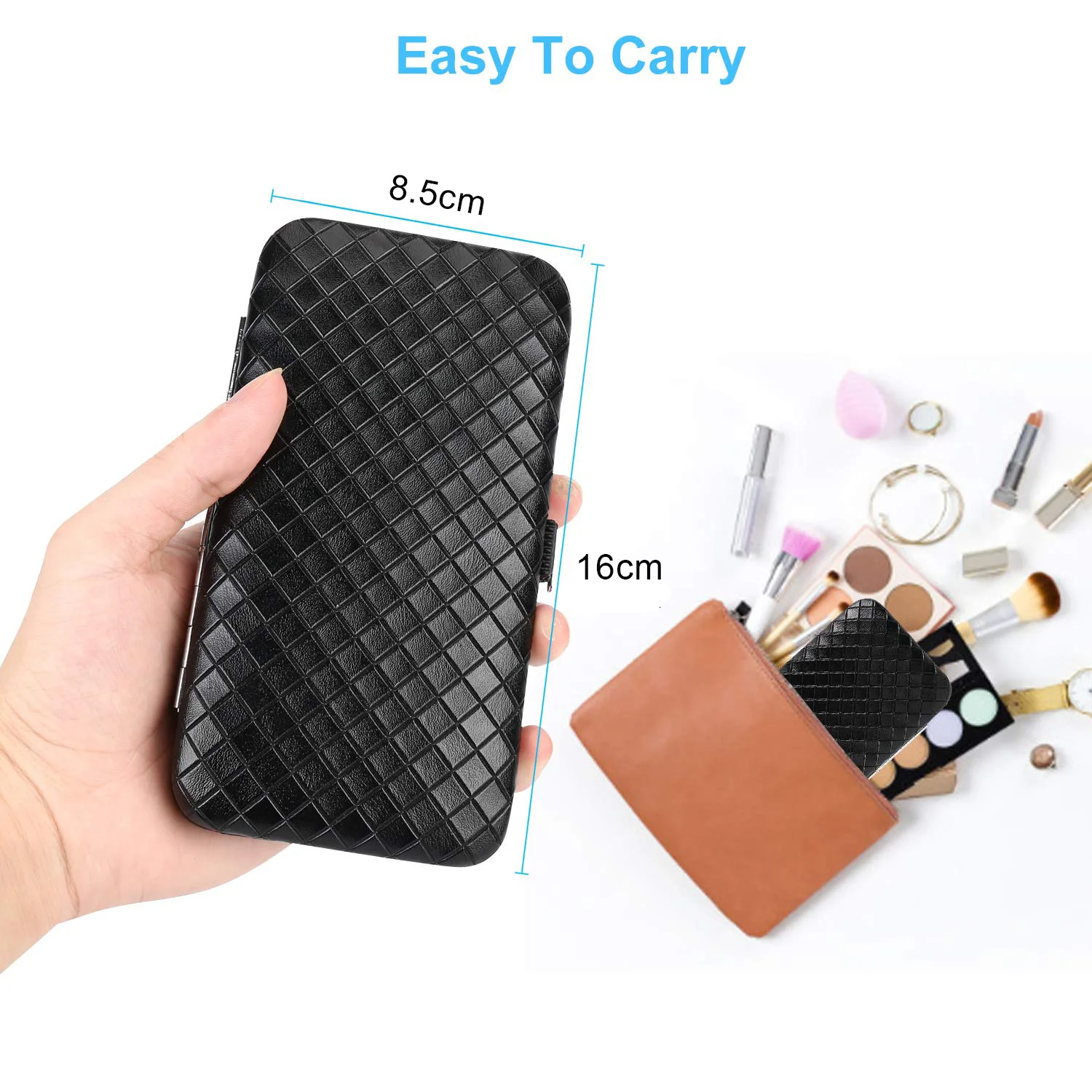 21pcs Manicure Kit, Travel Essentials Nail Kit, Includes Nail Clippers, Nail File and Pedicure Tools for Feet Pedicure Kit,