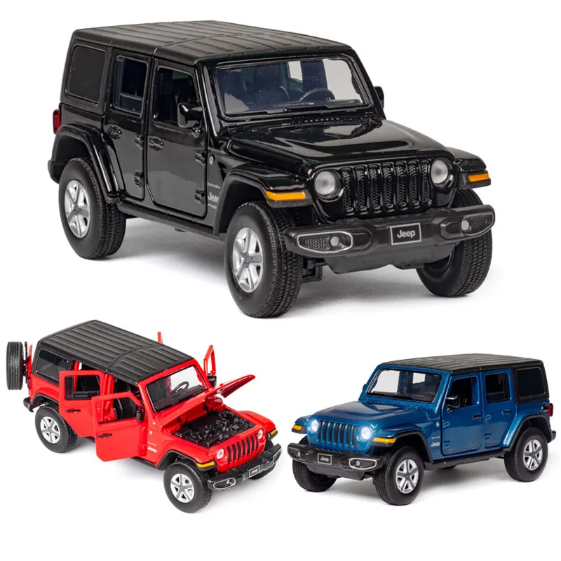 1:32 Wrangler SUV Car die cast alloy car model Diecasts & Toy Sound collectibles cars toy birthday present boy free shipping