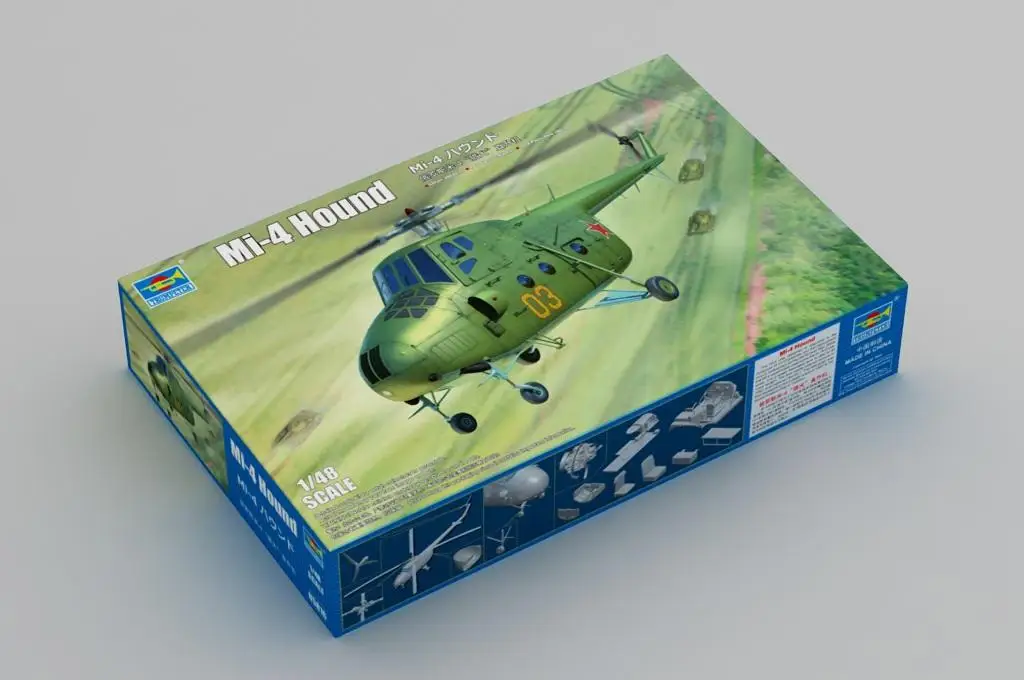 Trumpeter 05816 1/48 Russian Mi-4 