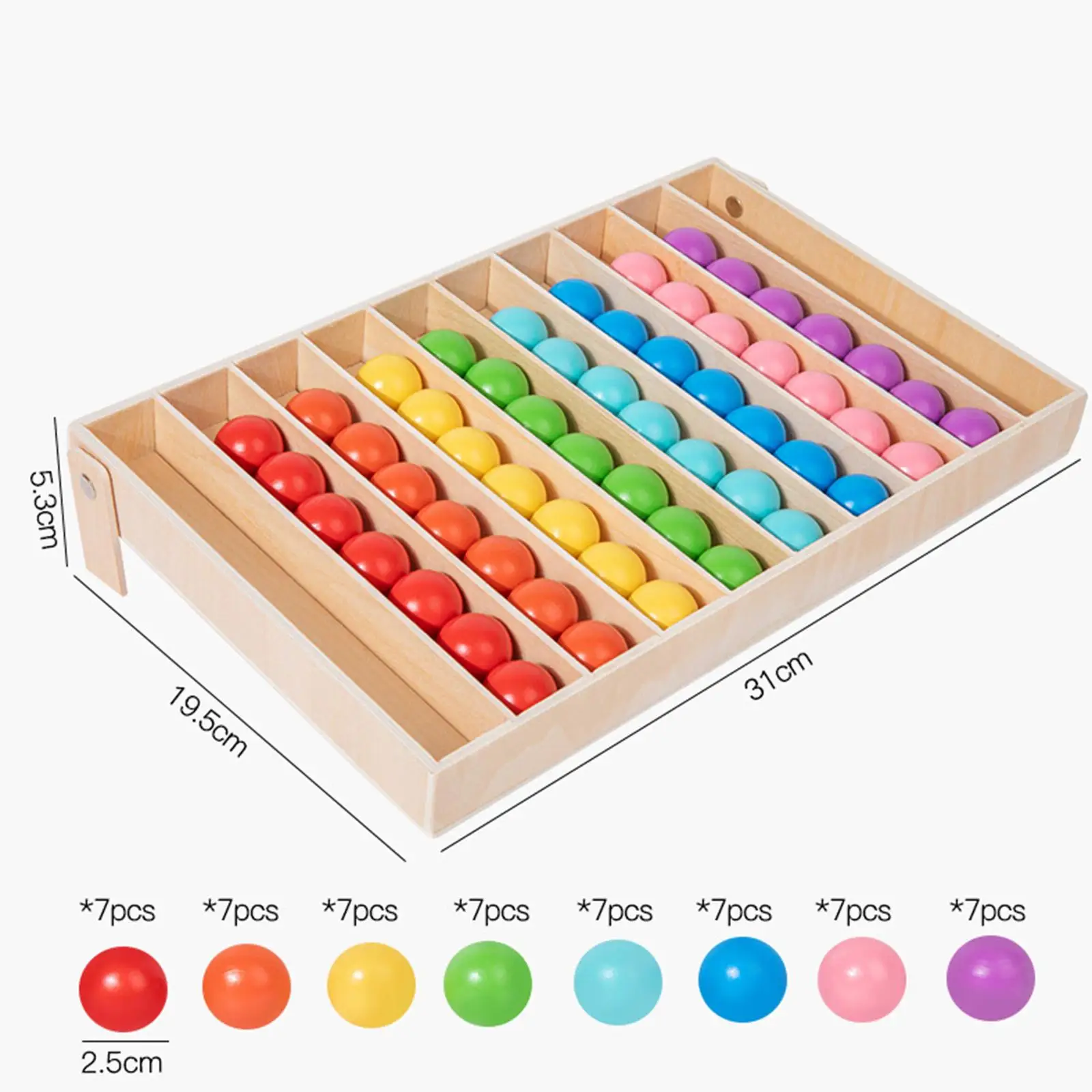 色分けおもちゃ 教育用 ポータブル カラーマッチング 手と目の協調