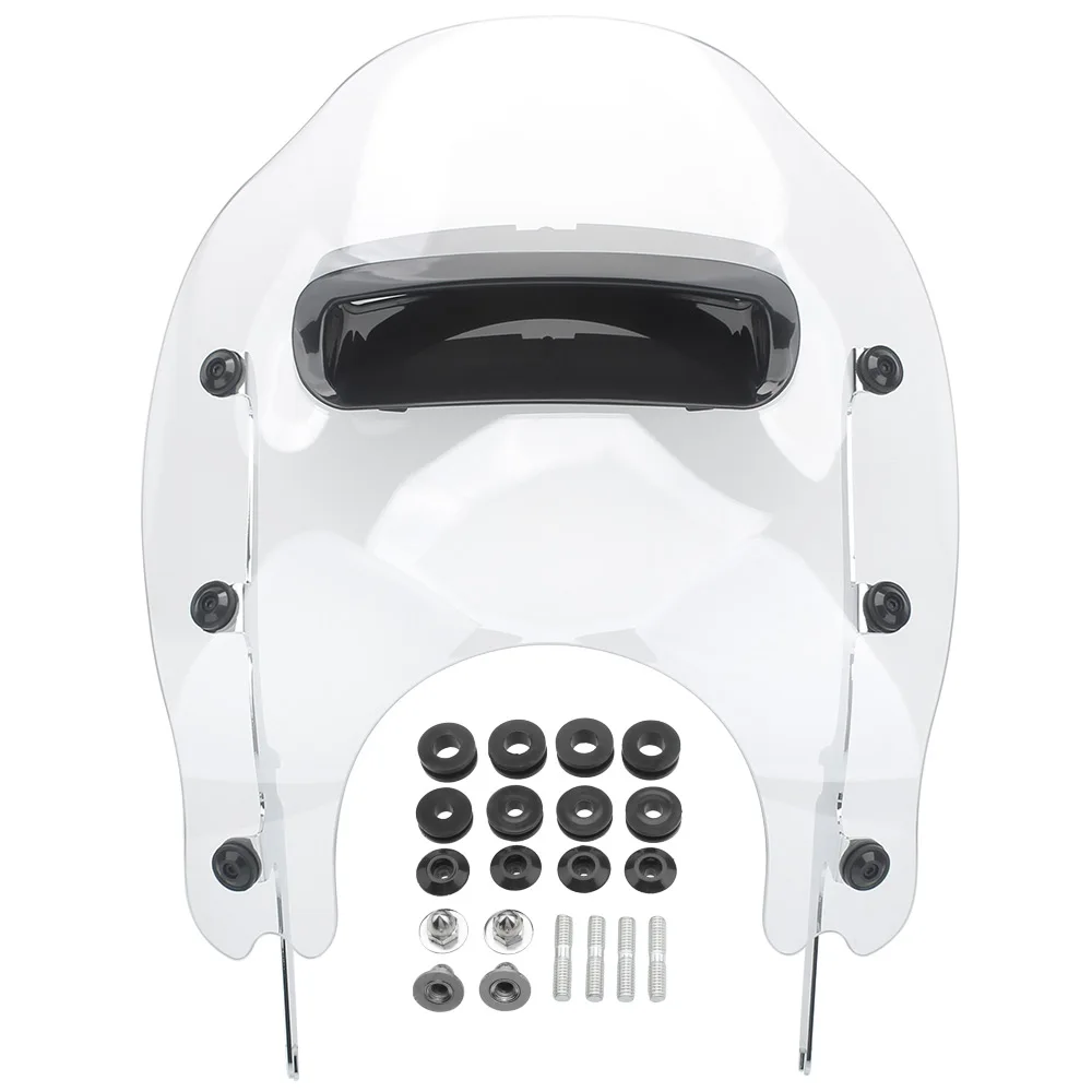 Motorcycle Kuip Voorruit Voor Windgeleiders Windschermen Past voor Harley Road King FLHR/I 1994-2022, FLHRC/I 1998-2013