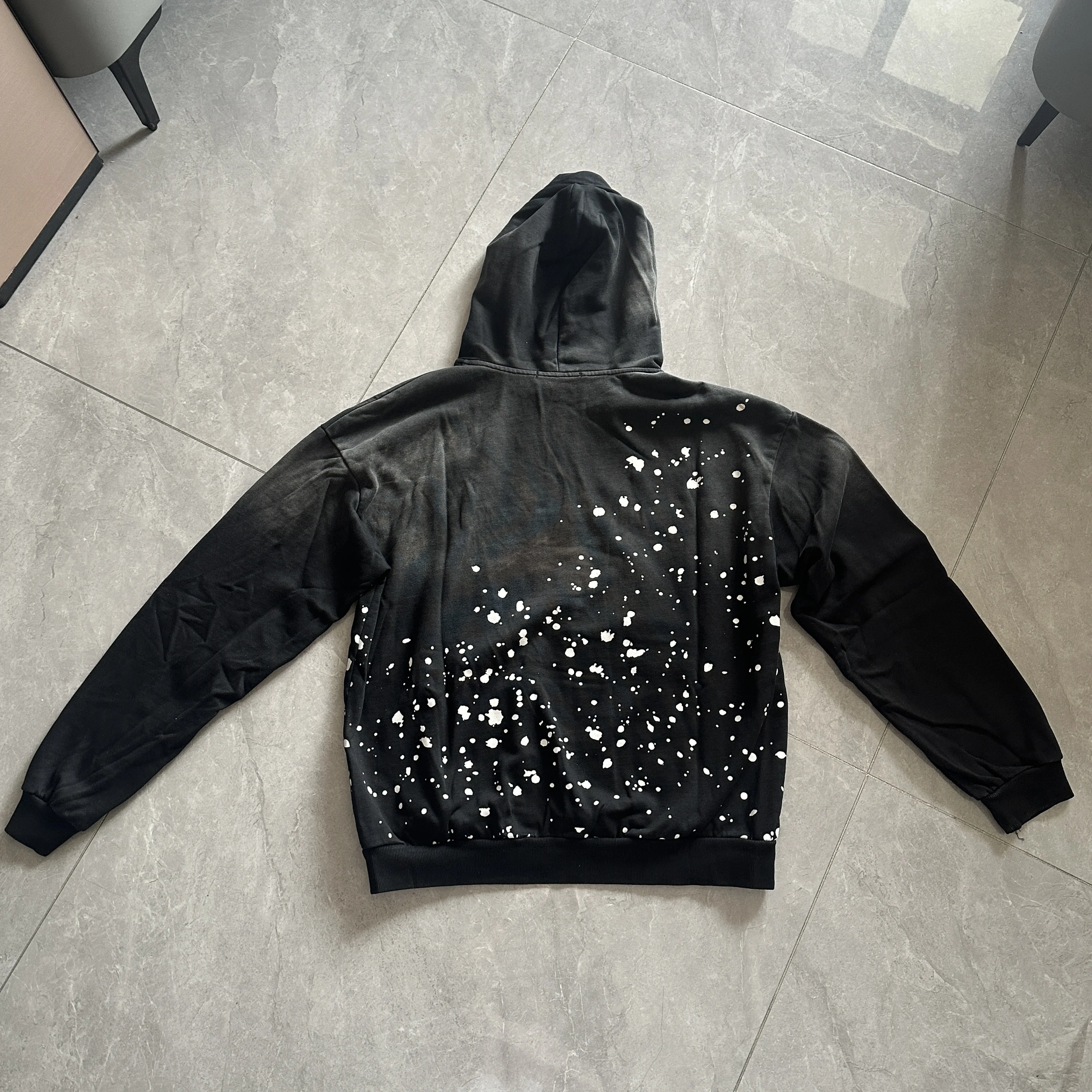 Men Women Hoodies Pullover 26ss Vintage Letter Print Hooded Sweatshirts Hip Hop Style Streetwear