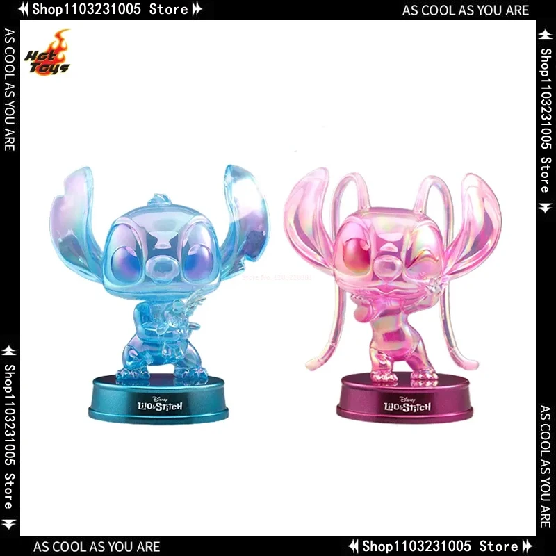 

In Stock Official Hot Toys Lilo & Stitch Disney Cosbaby Angel Iridescent Version Figure Exclusive Collectible Christmas Gifts