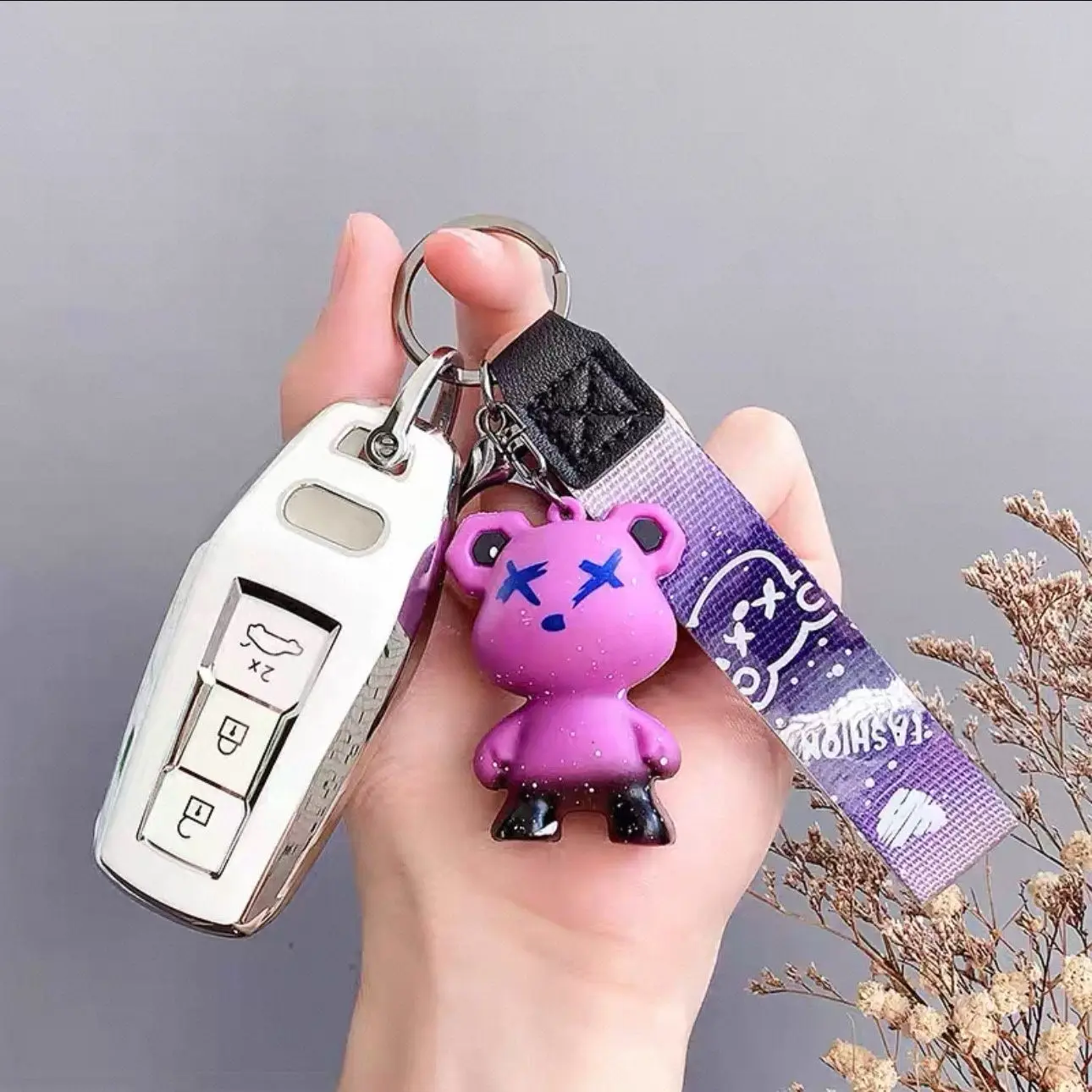 

Модный чехол из ТПУ для Audi A5 A6L Sportback 2025 A5L Q6Le-tron, чехол для автомобильного ключа с дистанционным управлением, защитный чехол, брелок, аксессуары