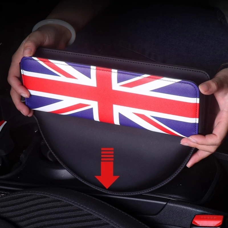 

Car Seat Clip Gap Storage Box Car Storage Bag Reserved Charging Hole Position Practical Supplies Accessories for MINI Cooper