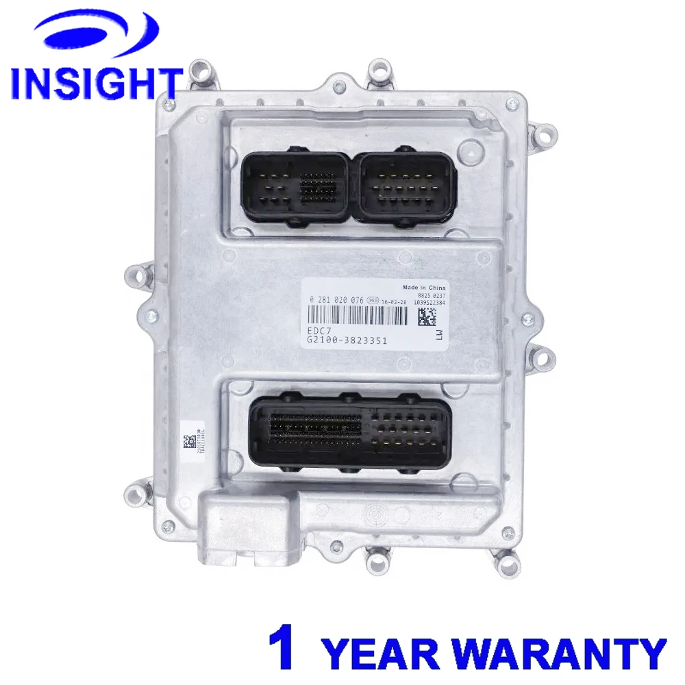 Advantageous supply Engine Computer Board  DCU EDC7 504122542 0281020076 G2100-3823351 Circuit Board Control Unit