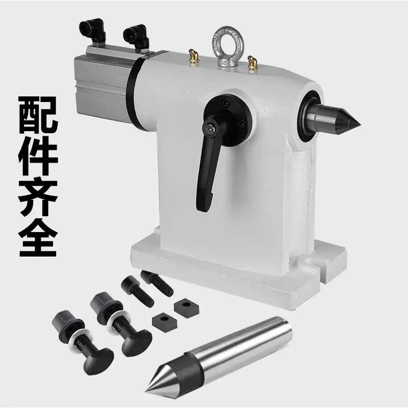 

Pneumatic four axis tailstock automated welding tailstock woodworking tailstock processing 160 hand cranked heavy-duty