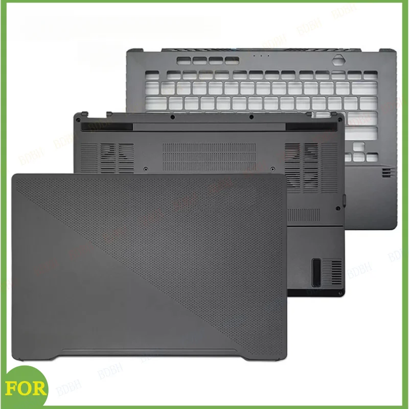 

Новая задняя крышка / подставка для рук / нижний корпус серого цвета для ASUS ROG 14 Zephyrus GA401