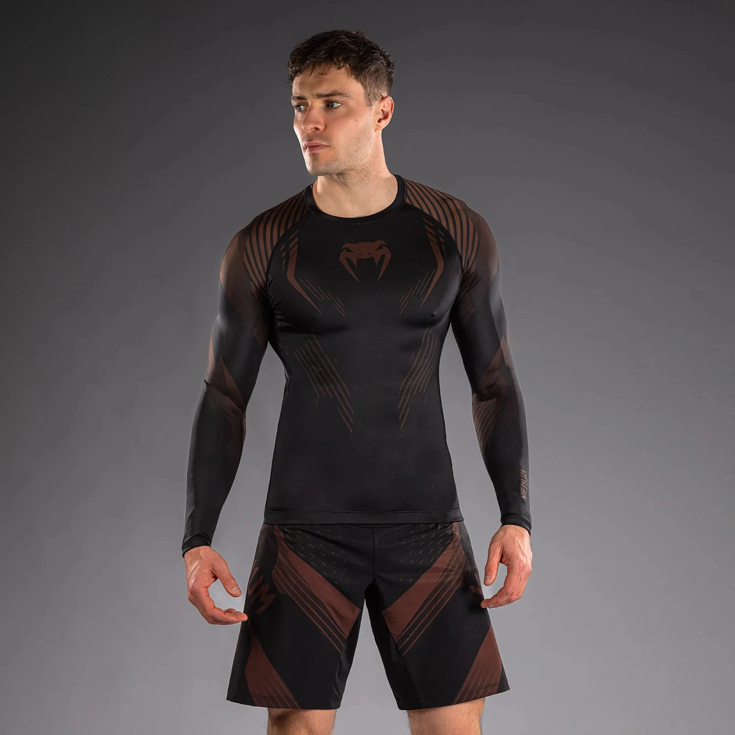 2026 Autumn And Winter New Extreme Sports Mixed Martial Arts Boxing Venum No-Gi 6.0 Long-Sleeved Quick-Dry Fitness Training Top