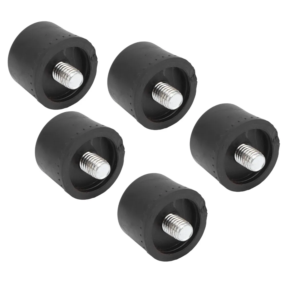 5PCS Non-Slip Surface Rubber Hammer Head Oil Prevention Anti-Scratch Rubber Mallet Replacement Tool Accessory