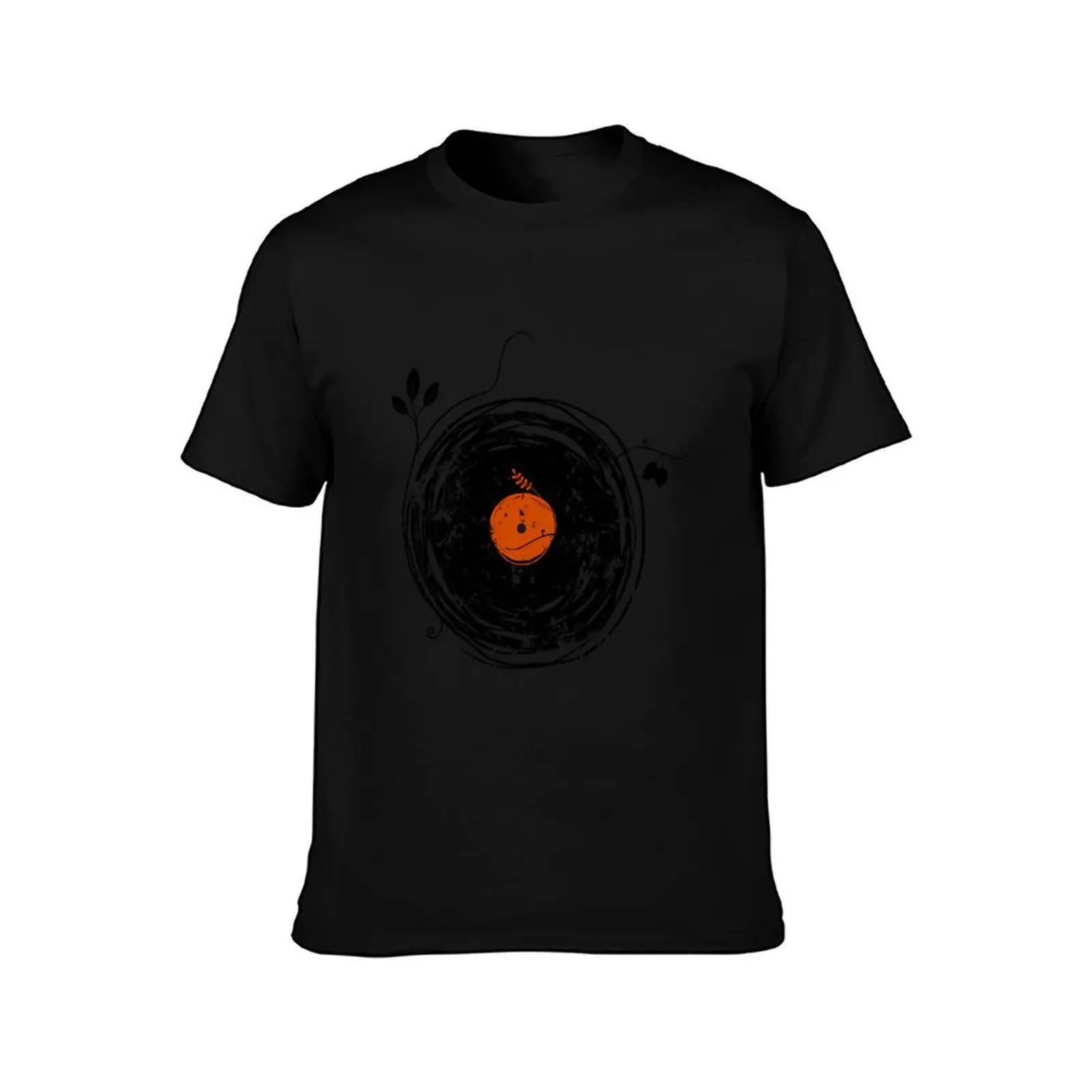 Enchanting Vinyl Records Vintage T-Shirt t shirts for man cotton T-Shirt