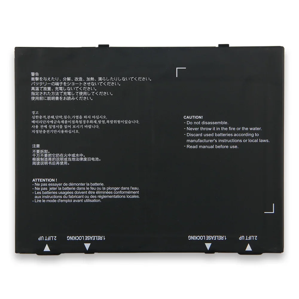 بطارية بديلة AMME2415 8700mAh لبطاريات زيبرا ET55 ET50 1ICP4/77/110-2 عالية الجودة #2