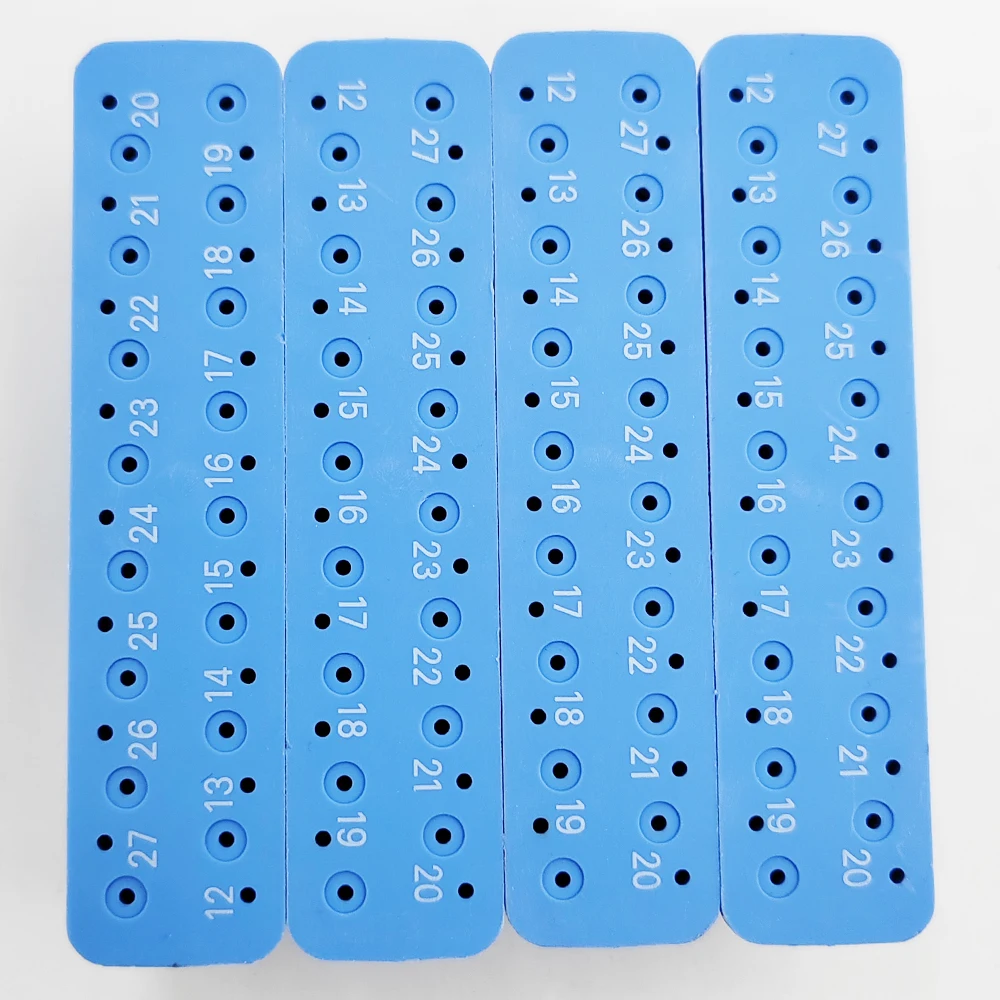 Ag Dental Endodontische Ruler Endo Block Bestanden Boor Meetinstrument Gereedschappen Dispenser Stand Houder Accessoire