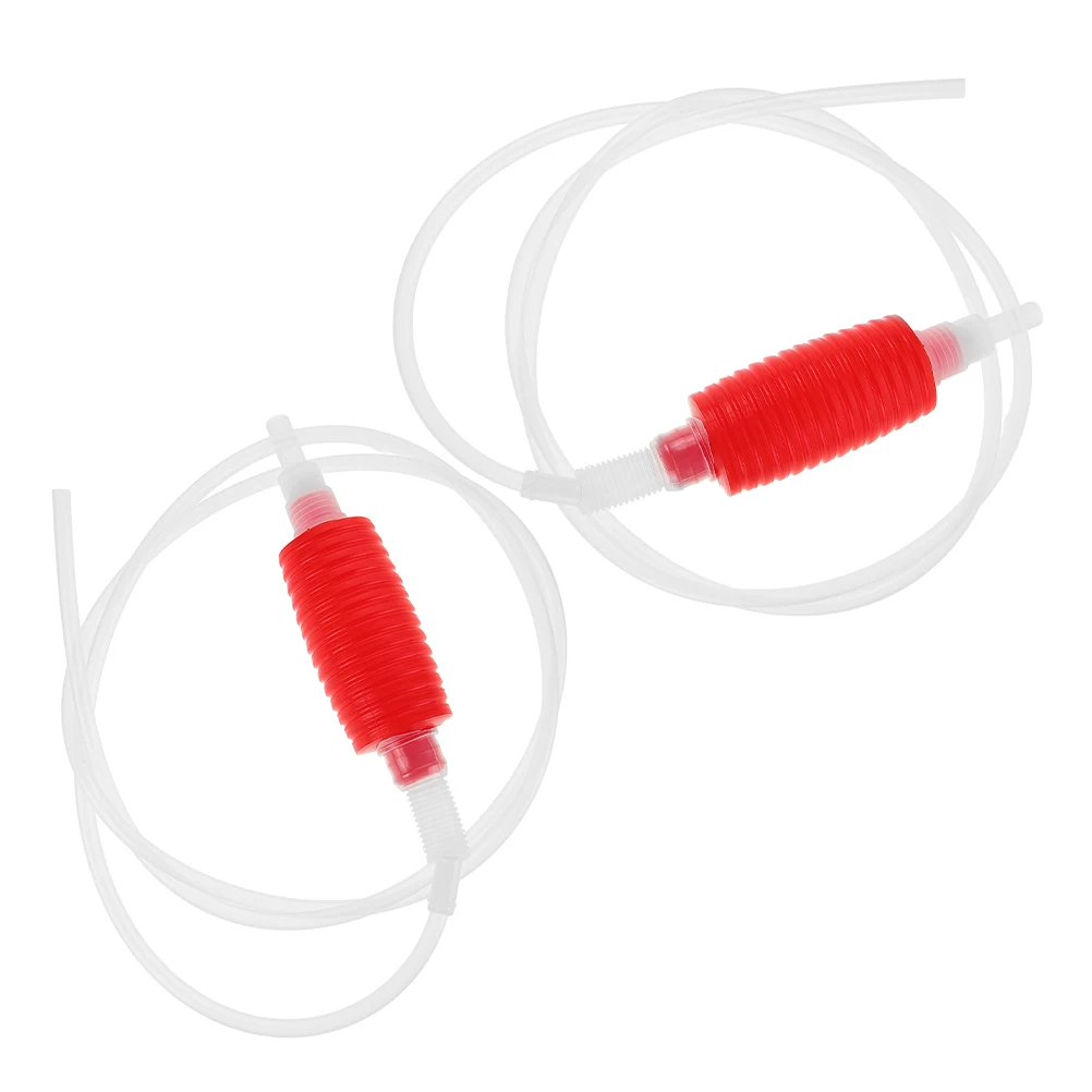 

2pcs Siphon Oil Change Tools Manual Fuel Extractor for Gasoline Water Pump For Gas Oil Hose Automotive Emergency Portable